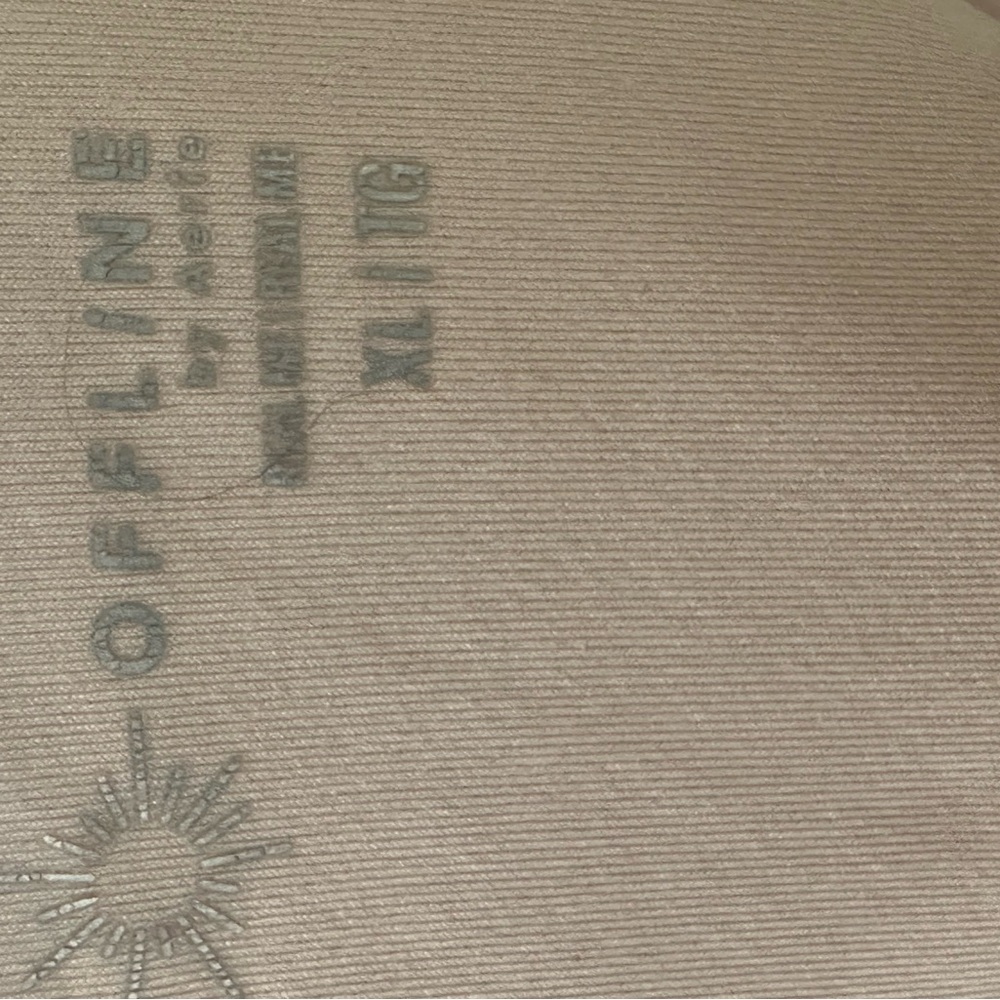 Offline By Aerie High Waisted Shorts Peach Size XL - Picture 7 of 9